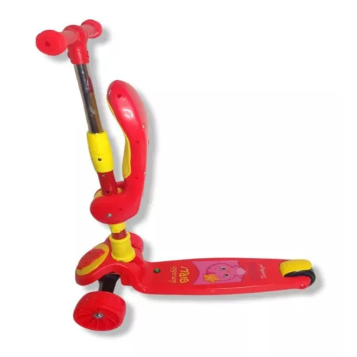 Monopatín con silla