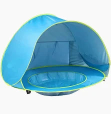 Carpa De Playa Con Piscina para bebes